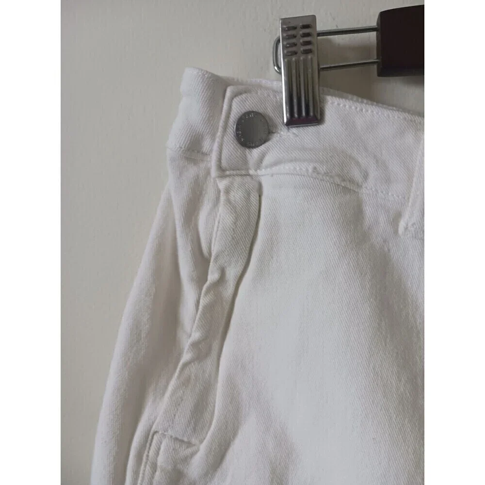 NWT Shein Skort SXY Curve Denim Side Zip Casual Ivory Size 3XL‎